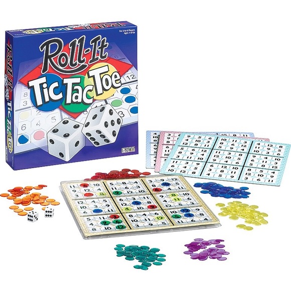 Roll-it Tic Tac Toe Board Game Patch Products 2007 - Picture 1 of 3